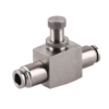 4-12mm OD Hose 304 316L Stainless Steel Pneumatic Speed Controller Valve (SSPA) Tube One Touch Fittings