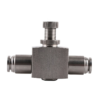 4-12mm OD Hose 304 316L Stainless Steel Pneumatic Speed Controller Valve (SSPA) Tube One Touch Fittings - Image 4